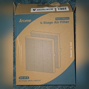 Brand New AROEVE MK04 Air Filter 2 PK